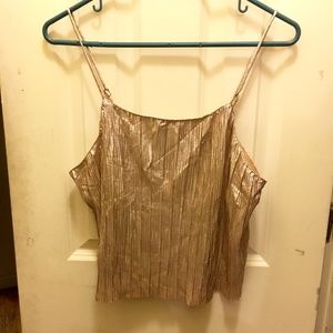 Gold Party Tank Top